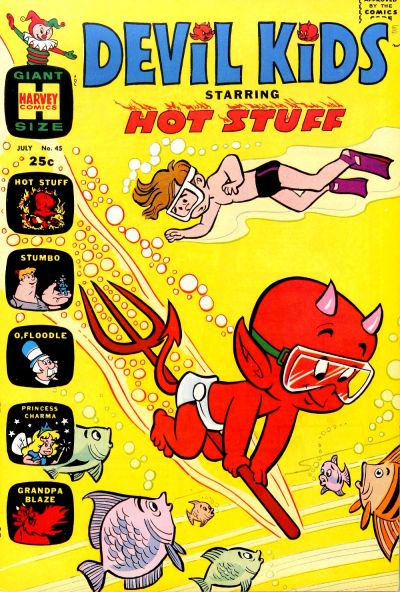 Devil Kids Starring Hot Stuff #45 (1970) Comic Books Devil Kids Starring Hot Stuff