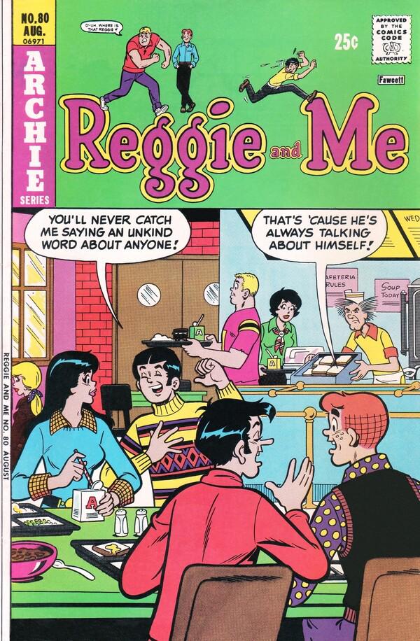 Reggie and Me #80 (1975) Comic Books Reggie and Me