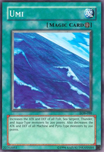 Umi LOB-050 YuGiOh Legend of Blue Eyes White Dragon