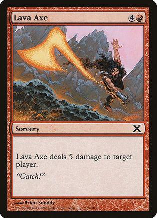 Lava Axe Magic 10th Edition