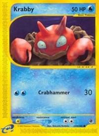 Krabby #115 Pokemon Expedition