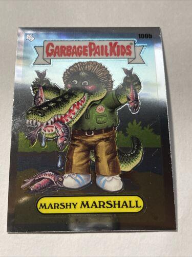 Marshy MARSHALL #100b 2020 Garbage Pail Kids Chrome