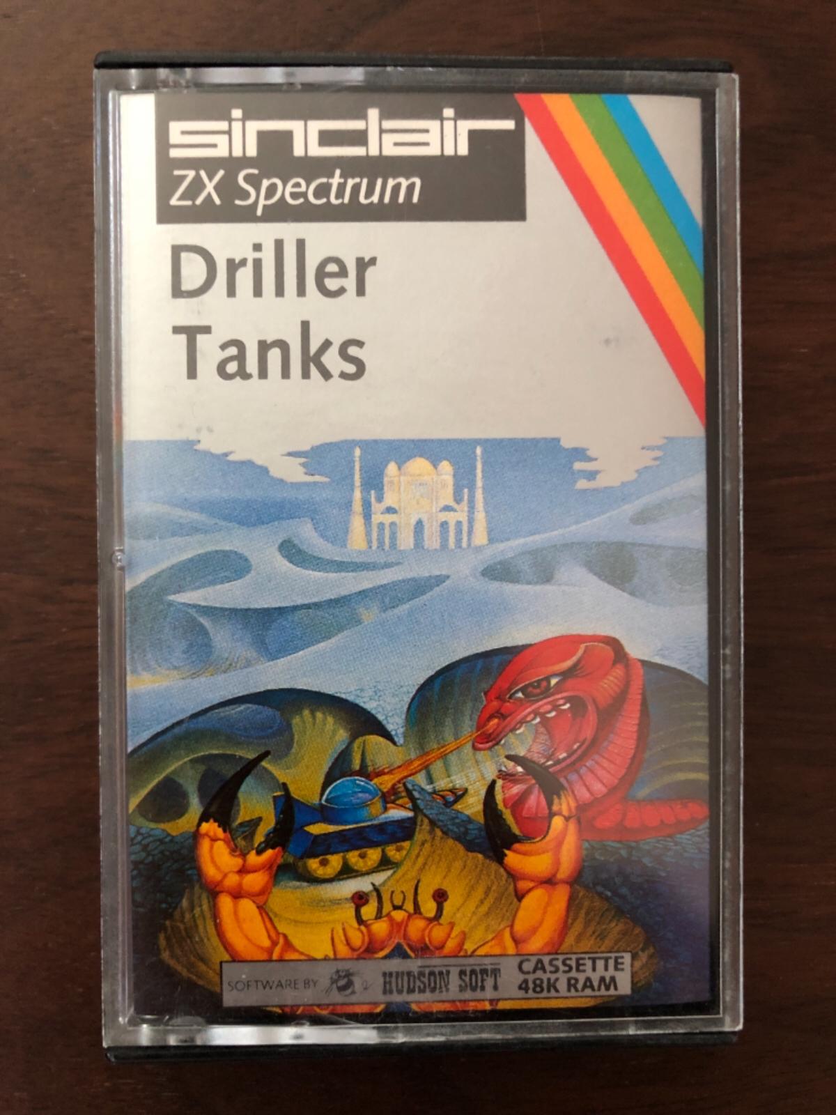 Driller Tanks ZX Spectrum