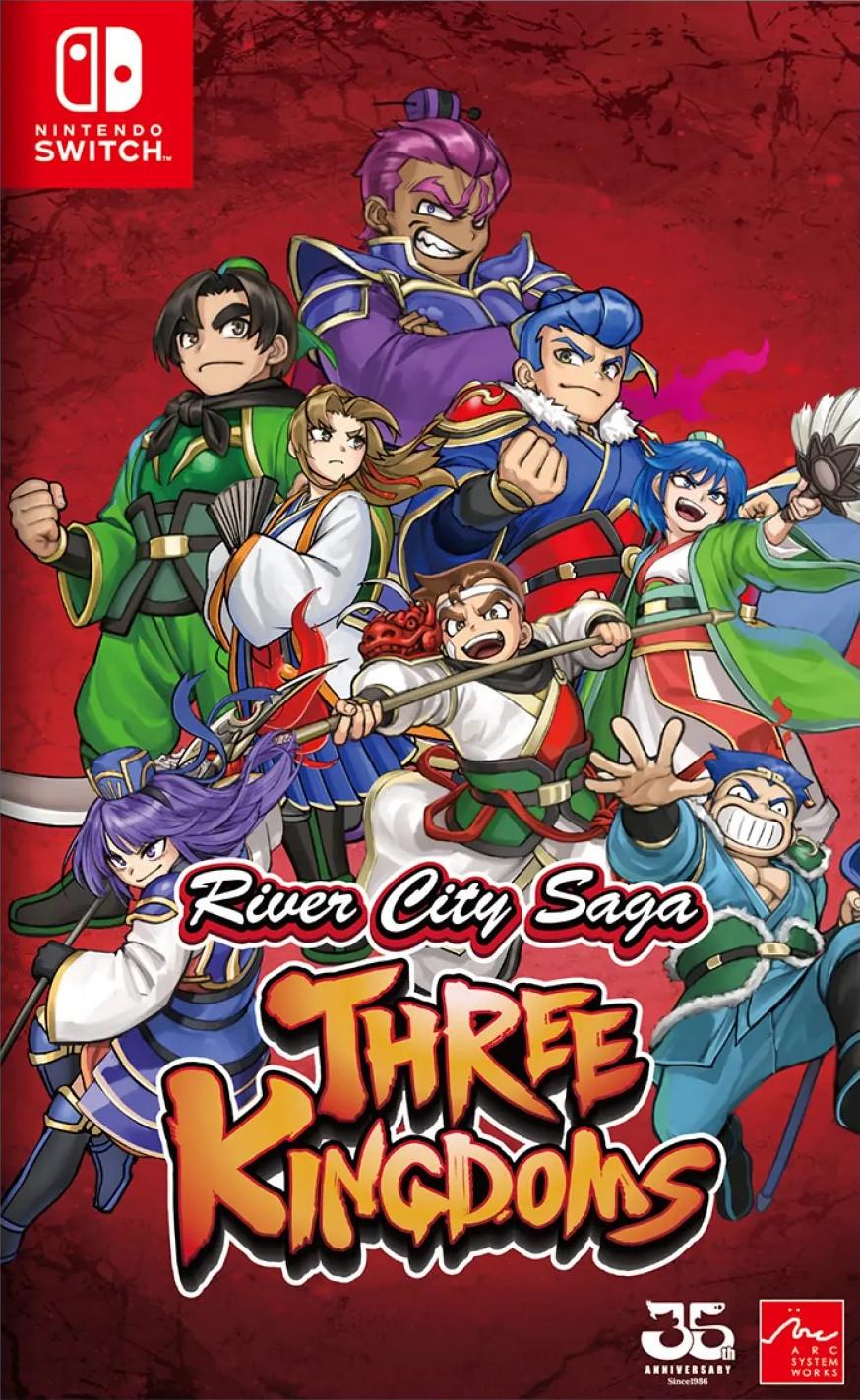 River City Saga: Three Kingdoms Asian English Switch
