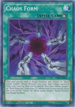 Chaos Form LDS2-EN025 YuGiOh Legendary Duelists: Season 2