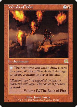 Words of War Magic Onslaught