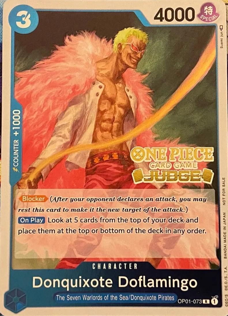 Donquixote Doflamingo [Judge] OP01-073 Prices | One Piece Romance