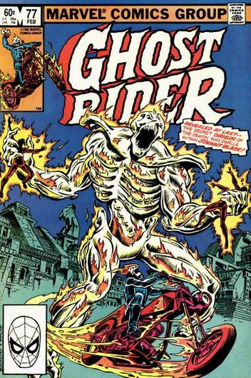 Ghost Rider #77 (1983) Cover Art