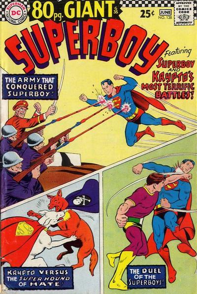 Superboy #138 (1967) Comic Books Superboy