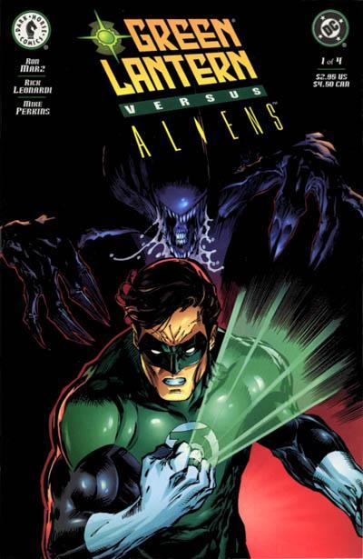 Green Lantern vs. Aliens #1 (2000) Comic Books Green Lantern vs. Aliens