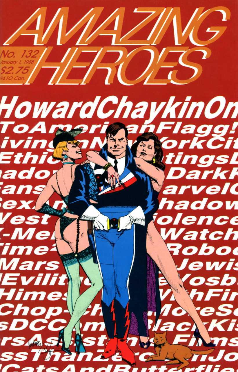 Amazing Heroes #132 (1988) Comic Books Amazing Heroes