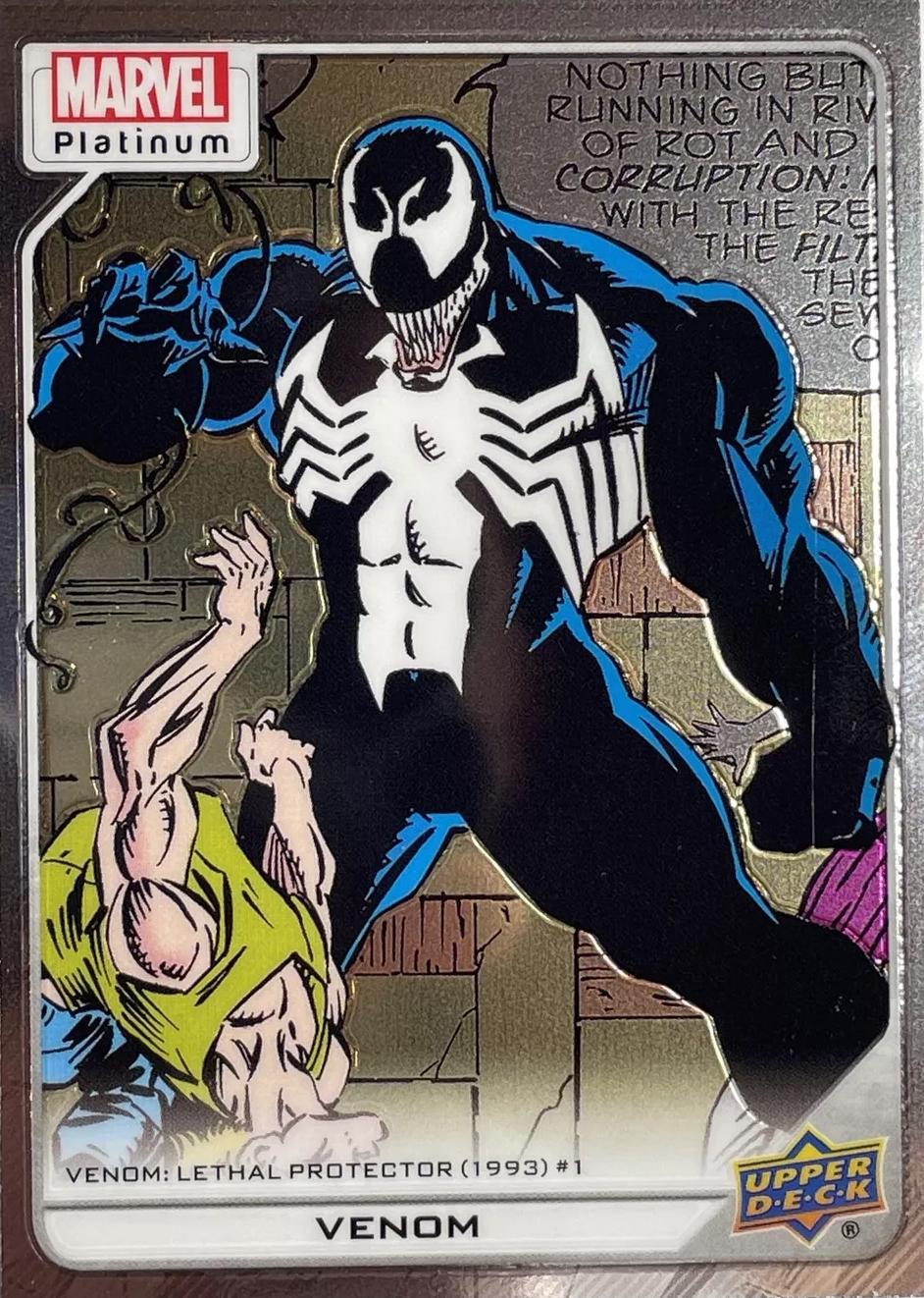 Venom #124 Marvel 2023 Upper Deck Platinum
