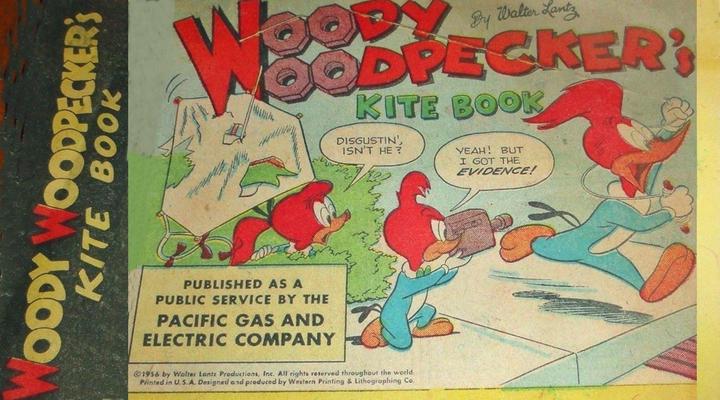 Woody Woodpecker (1956) Comic Books Kite Fun Book