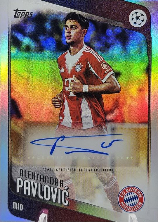 Aleksandar Pavlovic #BA-AP Prices | 2025 Topps UEFA Autograph