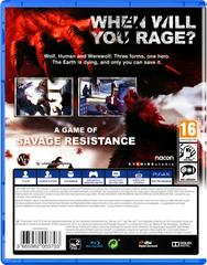Cover (Back) | Werewolf: The Apocalypse - Earthblood PAL Playstation 4