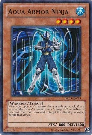 Aqua Armor Ninja ORCS-EN015 YuGiOh Order of Chaos