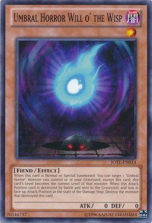 Umbral Horror Will o' the Wisp JOTL-EN014 YuGiOh Judgment of the Light