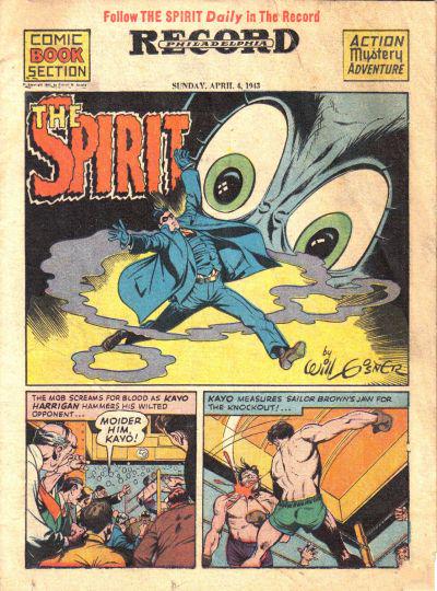 Spirit #4/4/1943 (1943) Comic Books Spirit