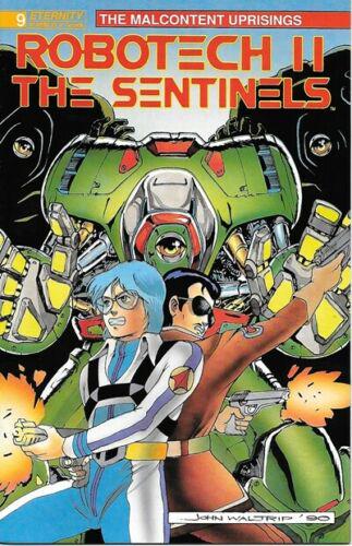 Robotech II: The Sentinels The Malcontent Uprisings #9 (1990) Comic Books Robotech II: The Sentinels The Malcontent Uprisings