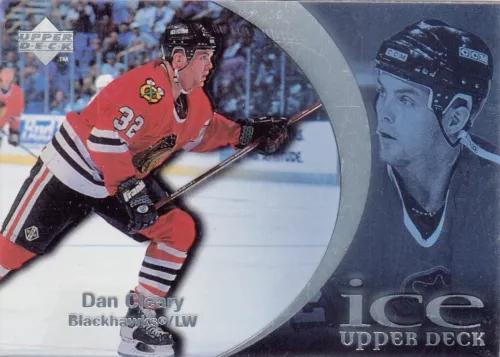 Dan Cleary #38 Hockey Cards 1997 Upper Deck Ice