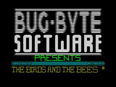 Loading Screen | The Birds and the Bees ZX Spectrum
