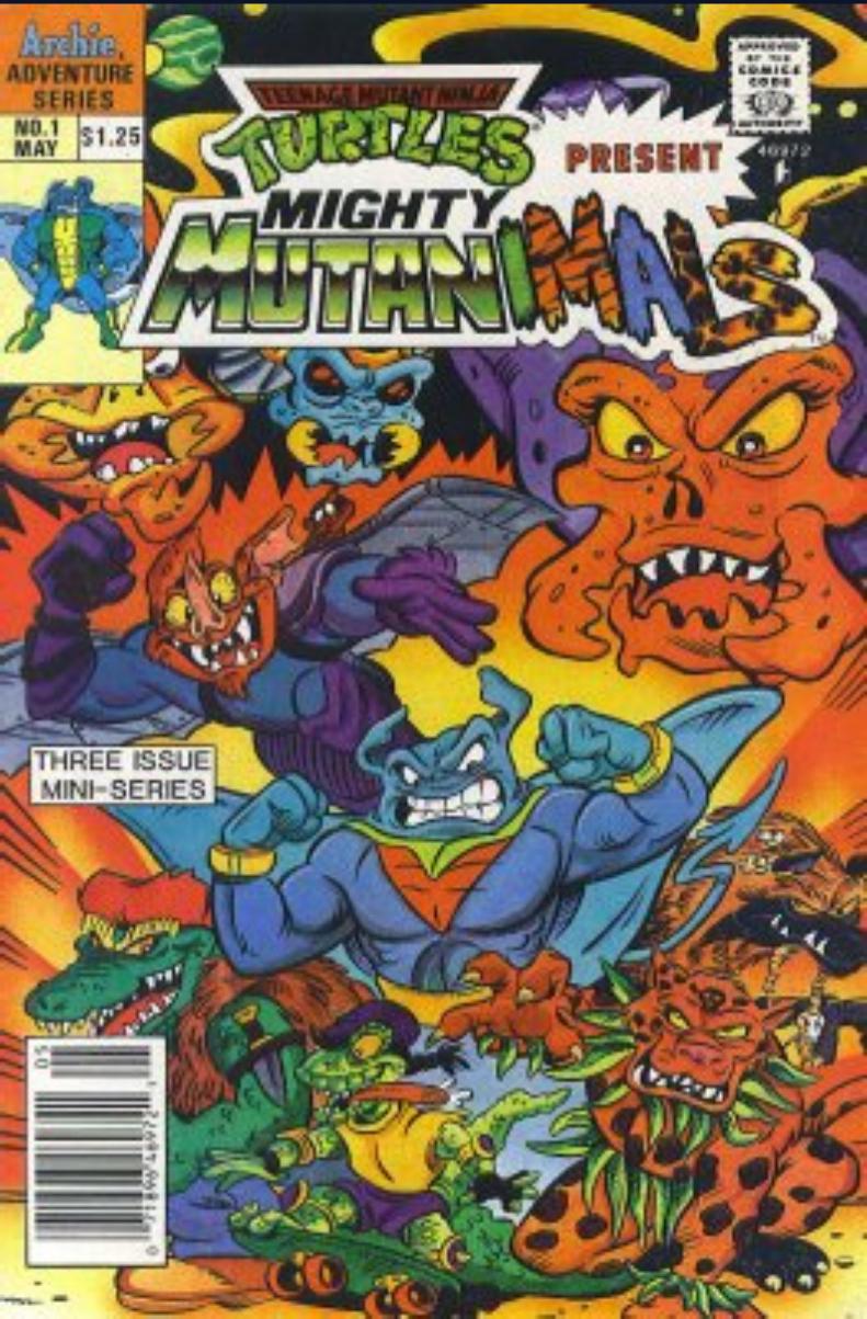 Mighty Mutanimals #1 (1991) Comic Books Mighty Mutanimals