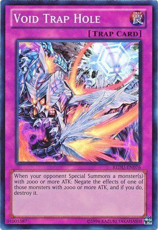 Void Trap Hole REDU-EN076 YuGiOh Return of the Duelist