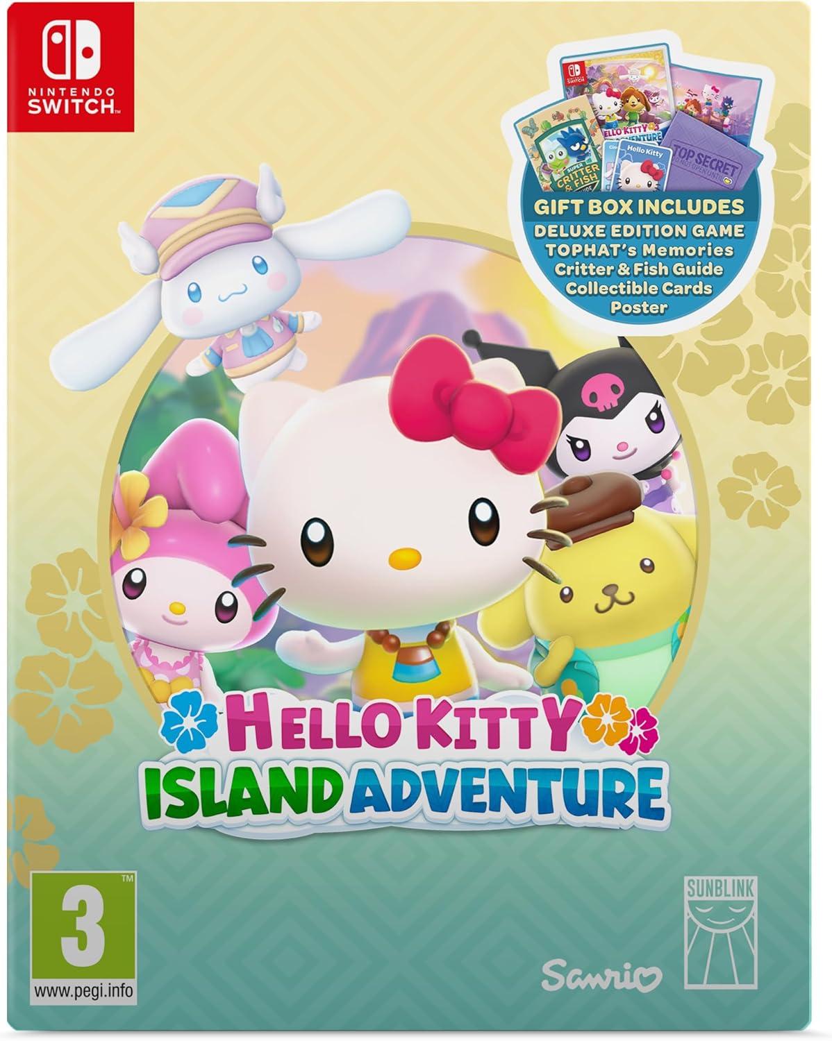 Carátula de Hello Kitty Island Adventure Gift Box para Switch (edición PAL España)