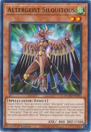 Altergeist Silquitous MGED-EN092 YuGiOh Maximum Gold: El Dorado