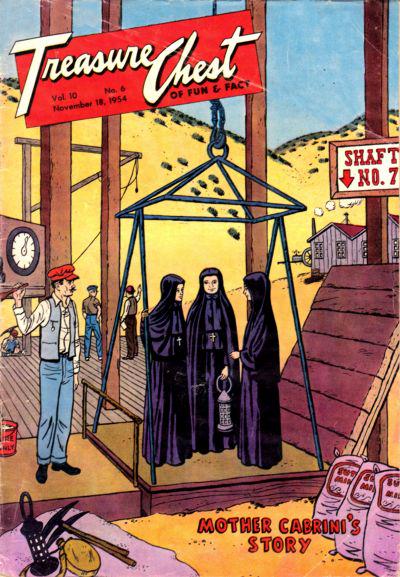Treasure Chest of Fun and Fact #6 172 (1954) Comic Books Treasure Chest of Fun and Fact