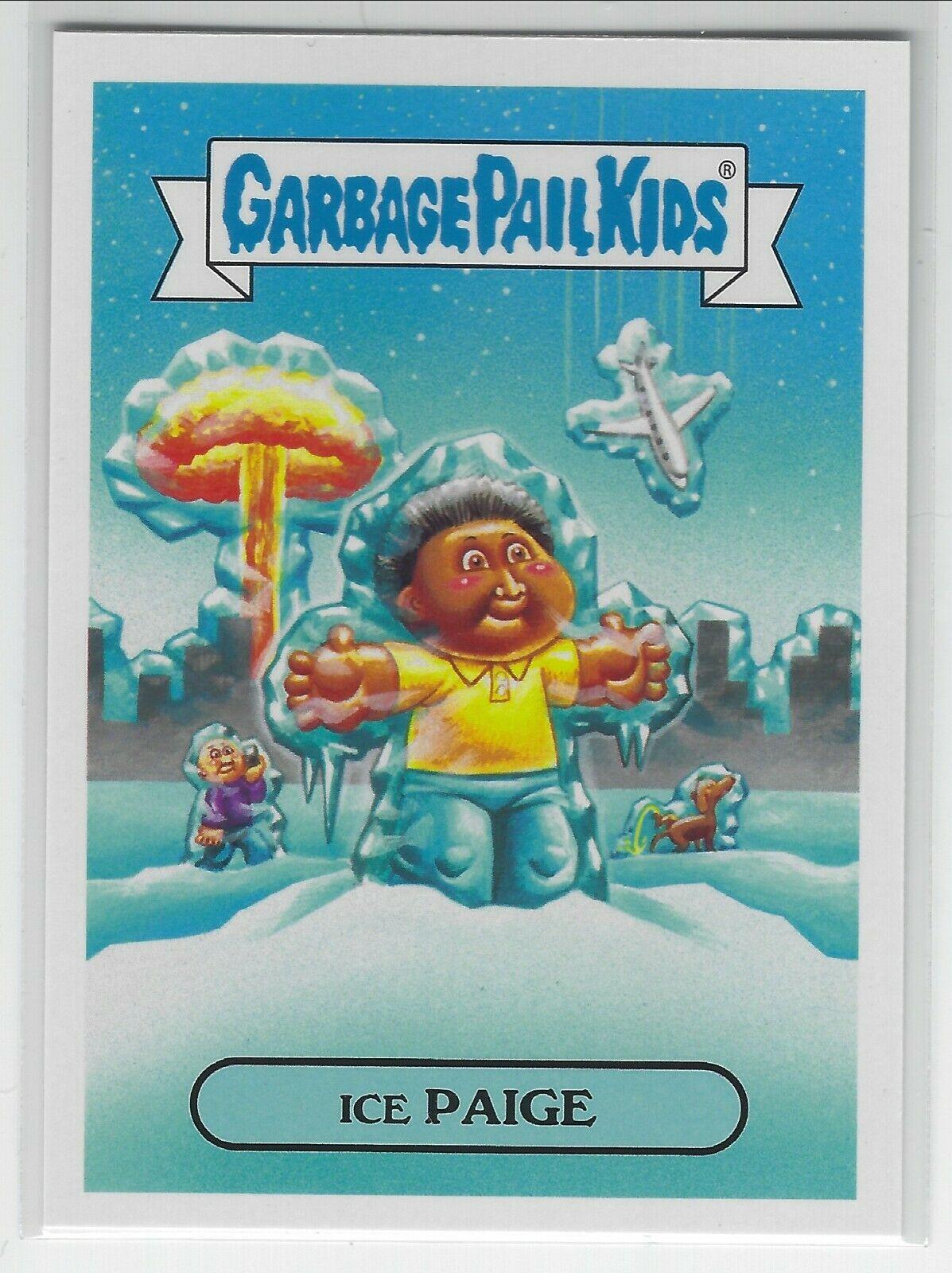 Ice PAIGE #14b Garbage Pail Kids Adam-Geddon