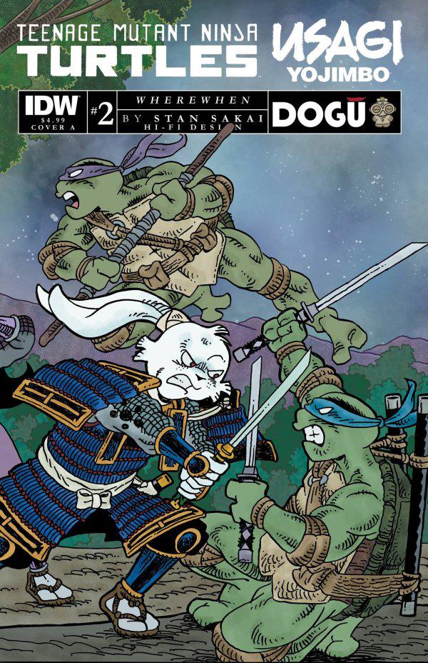 Teenage Mutant Ninja Turtles / Usagi Yojimbo: WhereWhen #2 (2023) Comic Books Teenage Mutant Ninja Turtles / Usagi Yojimbo: WhereWhen