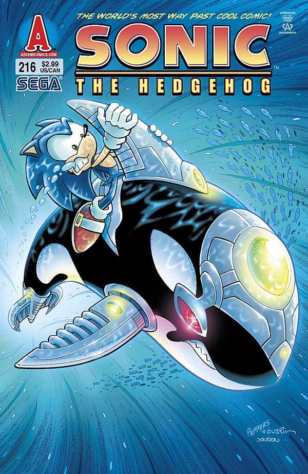 Sonic the Hedgehog #216 (2010) Comic Books Sonic the Hedgehog
