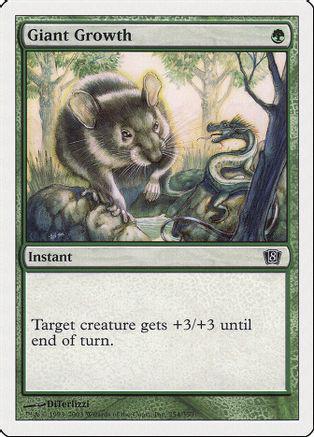 Giant Growth Magic 8th Edition