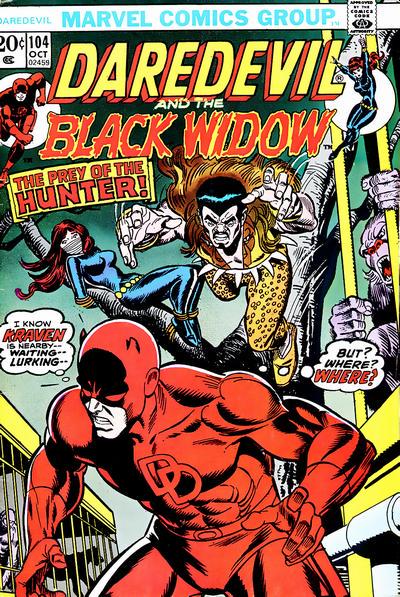 Daredevil #104 (1973) Comic Books Daredevil