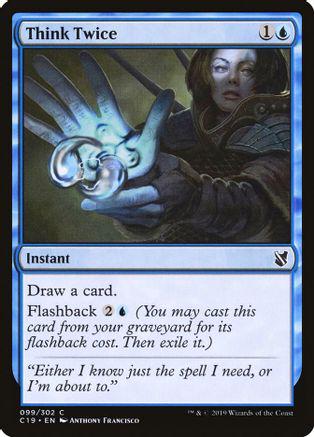 Think Twice (Magic Commander 2019)