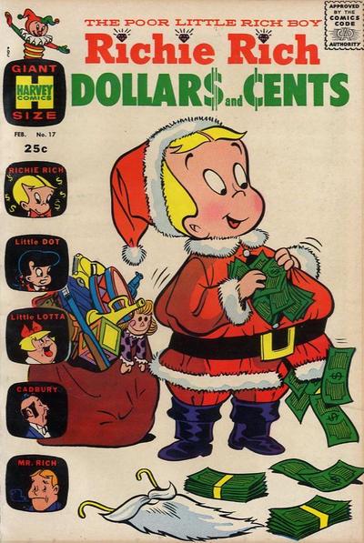 Richie Rich Dollars and Cents #17 (1967) Comic Books Richie Rich Dollars and Cents