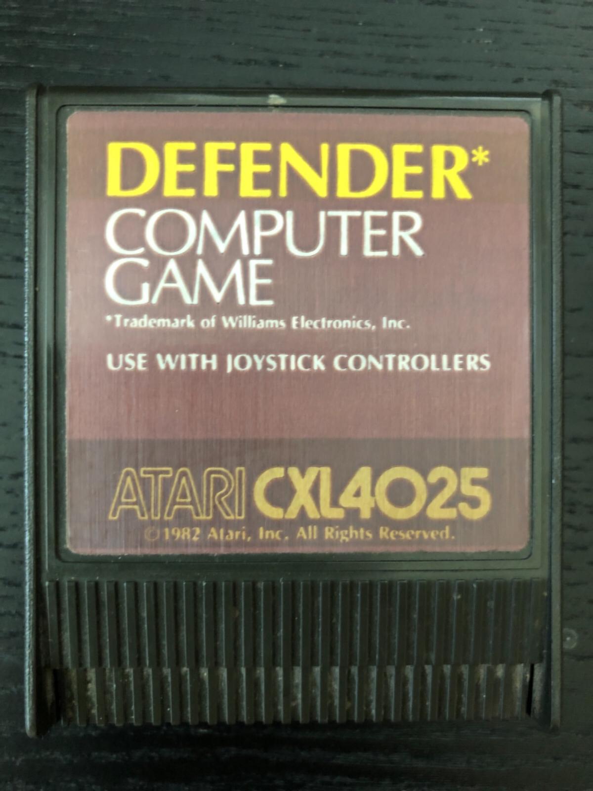 Defender Atari 400
