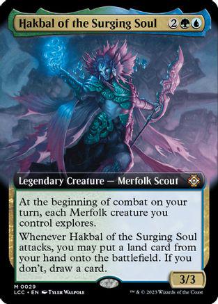 Tap to enlarge Hakbal of the Surging Soul – Extended Art, Magic Lost Caverns of Ixalan Commander