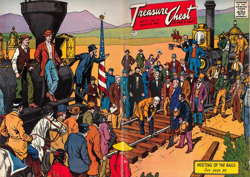 Treasure Chest of Fun and Fact #15 321 (1962) Comic Books Treasure Chest of Fun and Fact