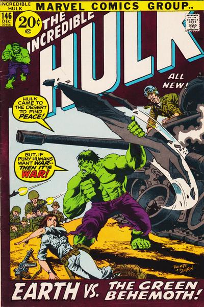 The Incredible Hulk #146 (1971) Comic Books Incredible Hulk