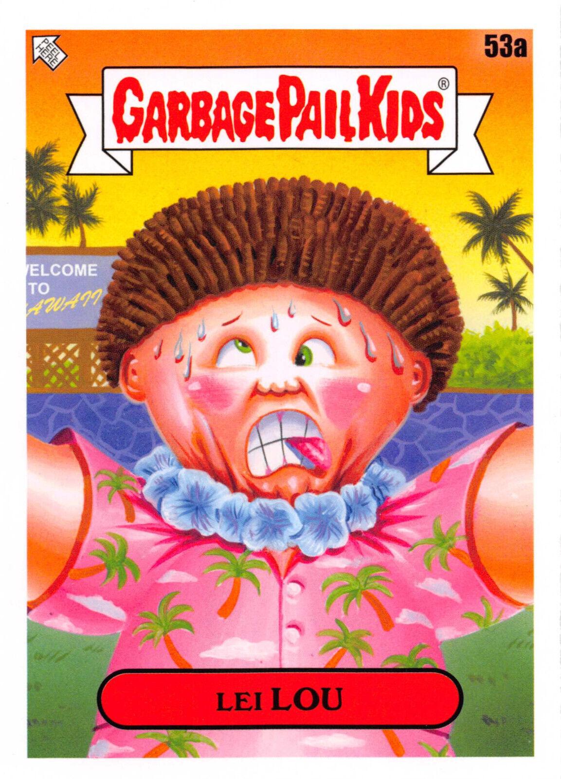 Lei LOU #53a Garbage Pail Kids Go on Vacation