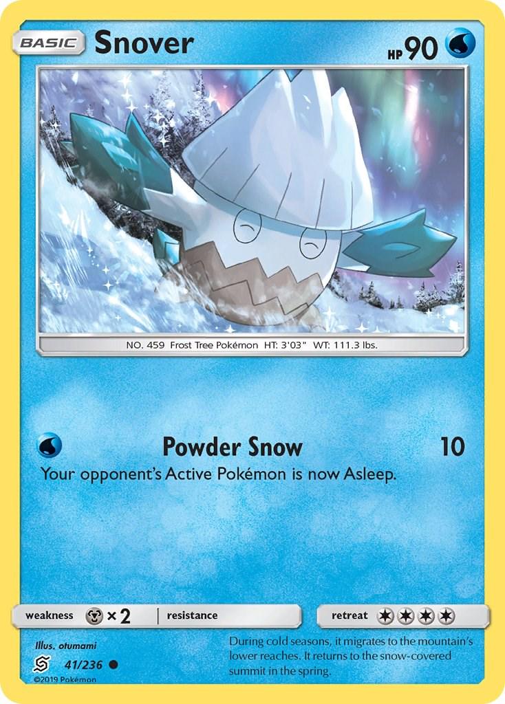 Snover #41 Pokemon Unified Minds