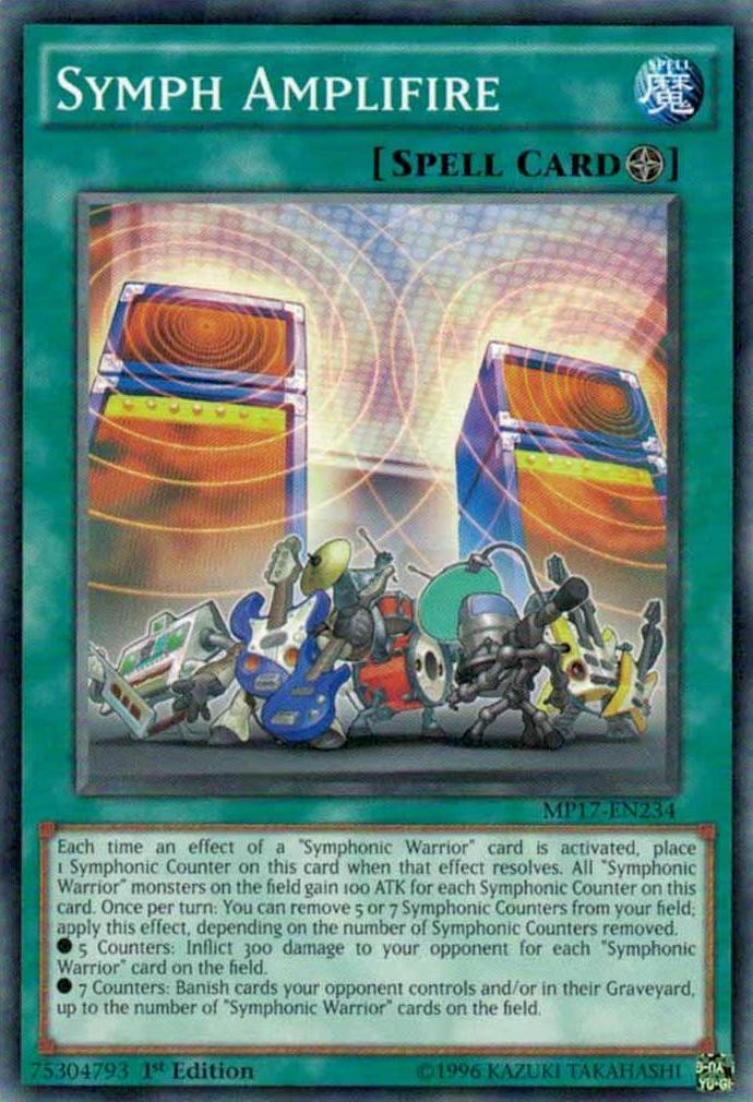 Symph Amplifire MP17-EN234 YuGiOh 2017 Mega-Tin Mega Pack