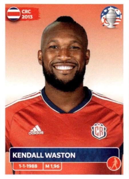 Kendall Waston #CRC4 2024 Panini Copa America Sticker Soccer