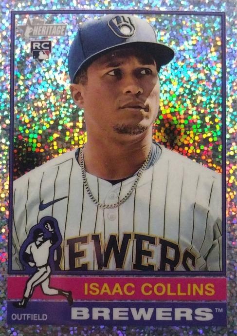 Isaac Collins [Silver Sparkle Variation] #78