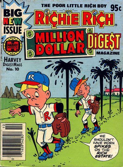 Richie Rich Million Dollar Digest #10 (1982) Comic Books Richie Rich Million Dollar Digest