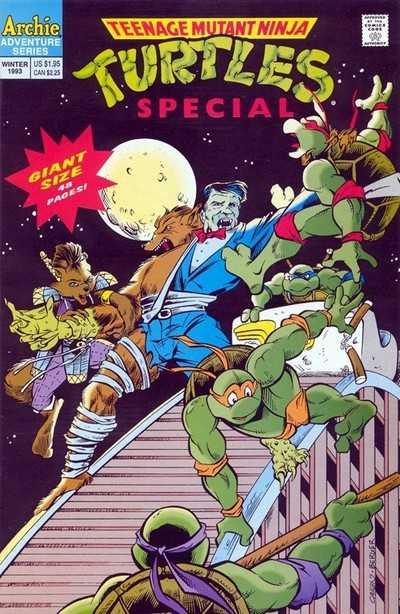 Teenage Mutant Ninja Turtles Special #7 (1993) Comic Books Teenage Mutant Ninja Turtles Special