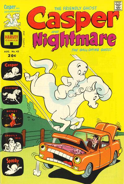 Casper & Nightmare #43 (1973) Comic Books Casper & Nightmare