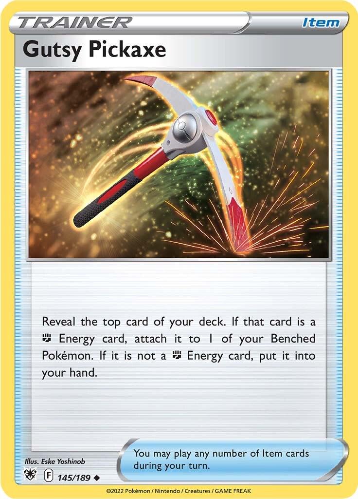 Gutsy Pickaxe #145 Pokemon Astral Radiance
